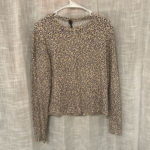 Francesca’s Ayla Leopard Shirt